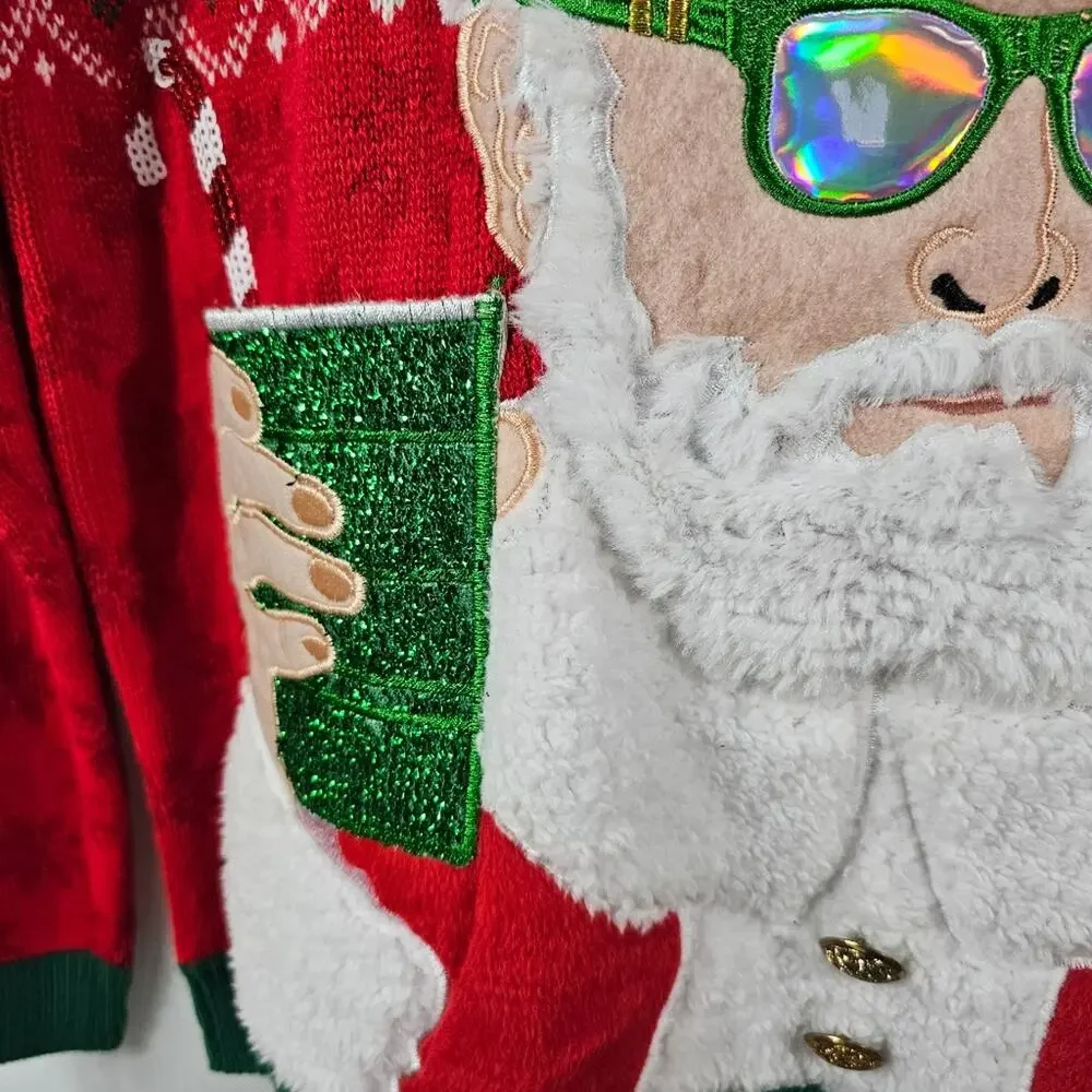 Holiday Time  Unisex Ugly Christmas Sweater NWT Size Small 34-36